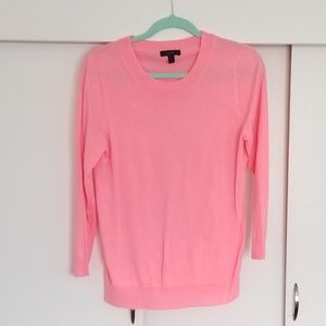 Pink J. Crew Tippi Sweater Size Medium